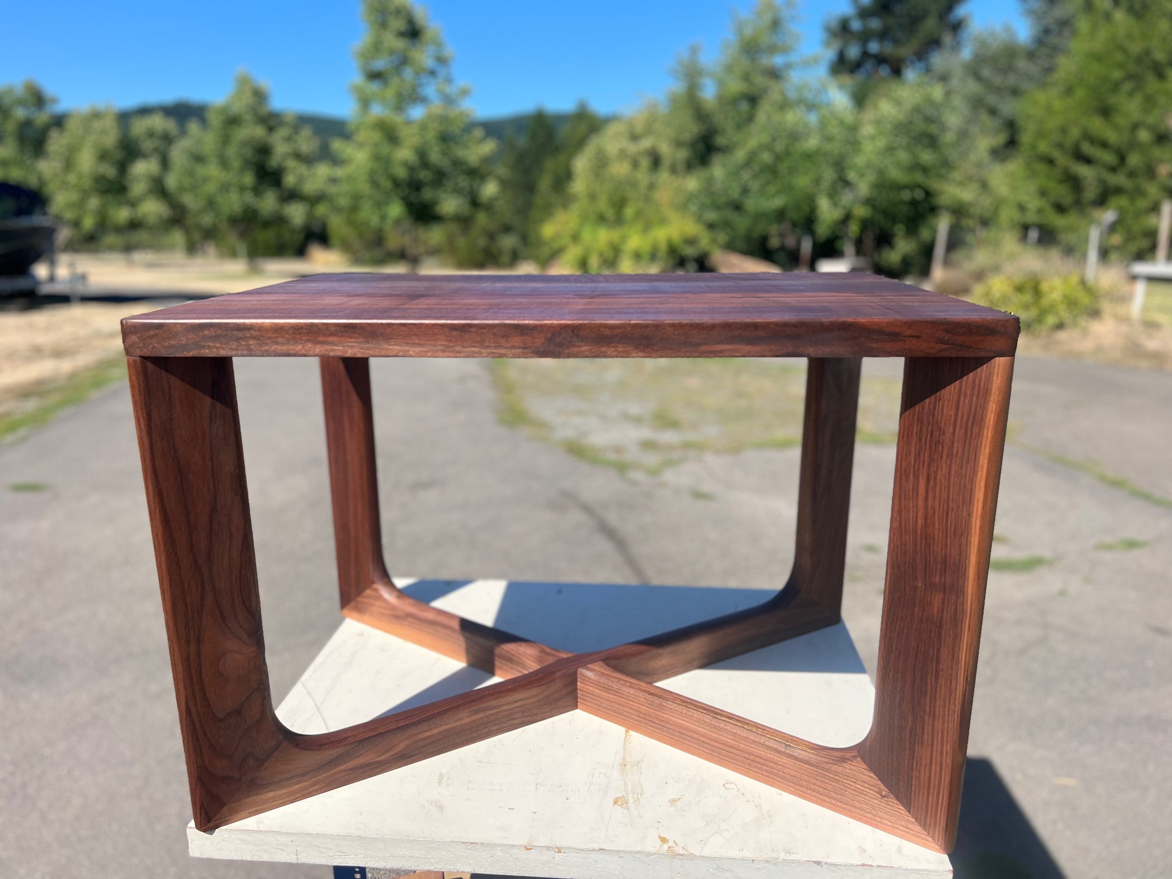 Handcrafted side table by Studio37